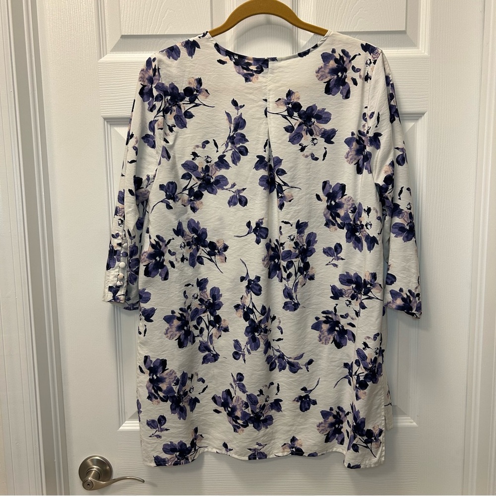 J.Jill Sz S Floral Tunic - Picture 2 of 8